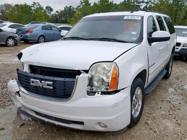 1GKFC16027J308536 - 2007 GMC YUKON XL C WHITE photo 2