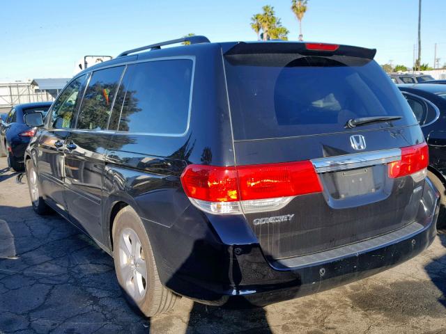 5FNRL3H92AB107539 - 2010 HONDA ODYSSEY TO BLACK photo 3