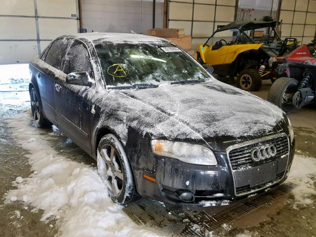 WAUDF78E86A232080 - 2006 AUDI A4 2.0T QU BLACK photo 1