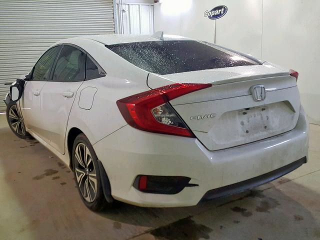 2HGFC1F73JH640794 - 2018 HONDA CIVIC EXL WHITE photo 3