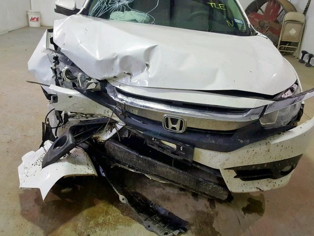 2HGFC1F73JH640794 - 2018 HONDA CIVIC EXL WHITE photo 7