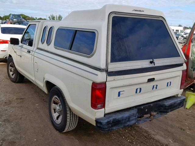 1FTCR10A6LUB54355 - 1990 FORD RANGER WHITE photo 3