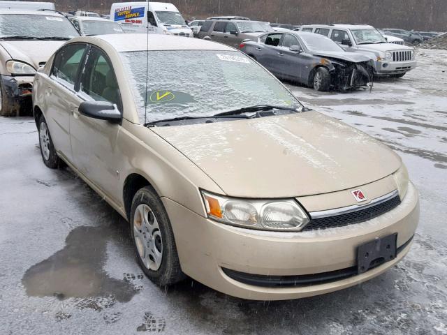 1G8AJ52F94Z185077 - 2004 SATURN ION LEVEL TAN photo 1