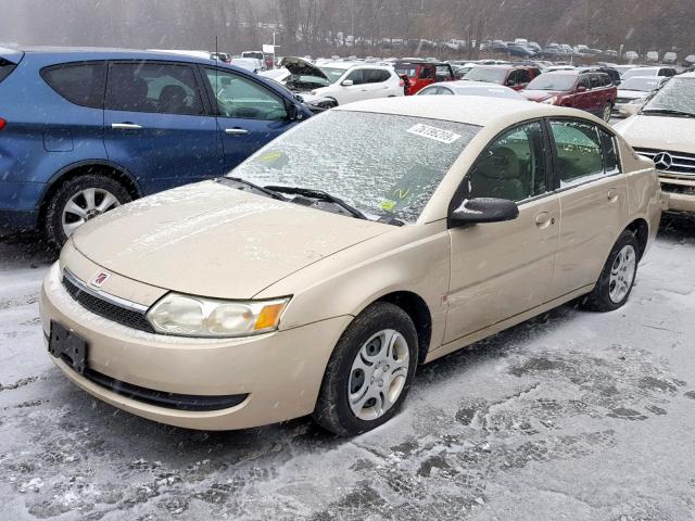 1G8AJ52F94Z185077 - 2004 SATURN ION LEVEL TAN photo 2