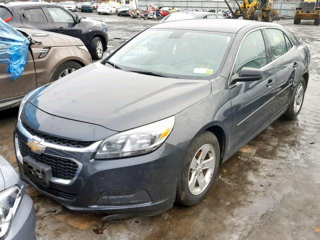 1G11B5SL1FF210415 - 2015 CHEVROLET MALIBU LS GRAY photo 2