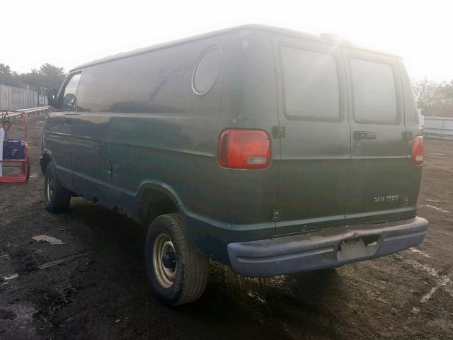 2B7HB11X8YK107614 - 2000 DODGE RAM VAN B1 GREEN photo 3