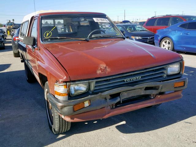 JT4RN50R9H0318599 - 1987 TOYOTA PICKUP 1/2 BURGUNDY photo 1