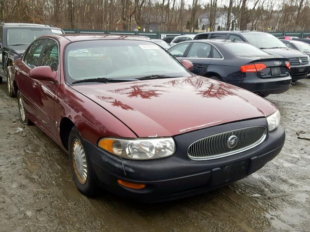 1G4HP54K6Y4272687 - 2000 BUICK LESABRE CU MAROON photo 1