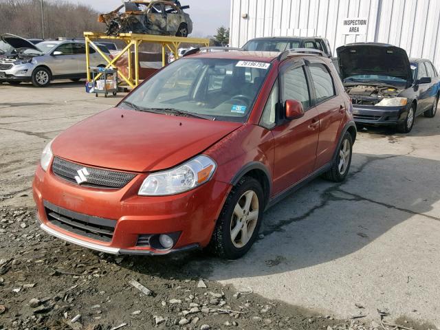 JS2YB417185104582 - 2008 SUZUKI SX4 TOURIN ORANGE photo 2