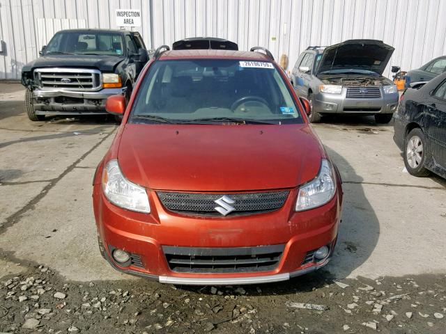 JS2YB417185104582 - 2008 SUZUKI SX4 TOURIN ORANGE photo 9