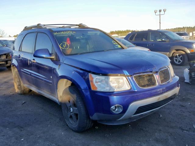 2CKDL63F366081550 - 2006 PONTIAC TORRENT PURPLE photo 1