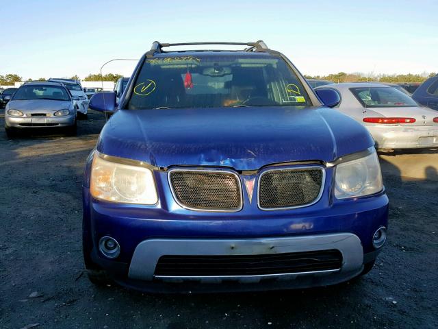 2CKDL63F366081550 - 2006 PONTIAC TORRENT PURPLE photo 10