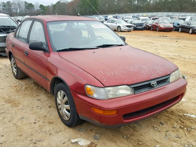 2T1AE09EXPC042700 - 1993 TOYOTA COROLLA LE RED photo 1