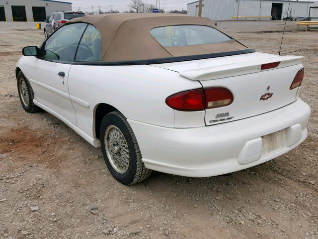 4G1JF32T3XB901803 - 1999 CHEVROLET CAVALIER Z WHITE photo 3