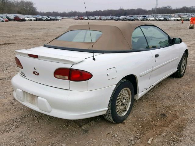 4G1JF32T3XB901803 - 1999 CHEVROLET CAVALIER Z WHITE photo 4