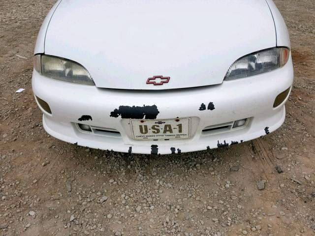 4G1JF32T3XB901803 - 1999 CHEVROLET CAVALIER Z WHITE photo 9