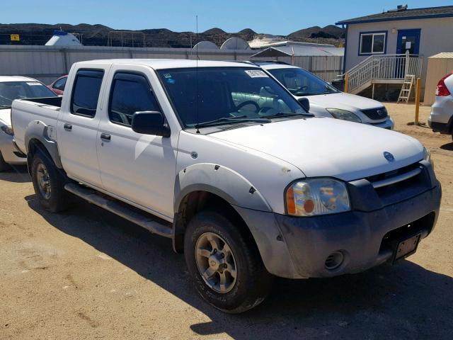 1N6ED27T93C435587 - 2003 NISSAN FRONTIER C WHITE photo 1