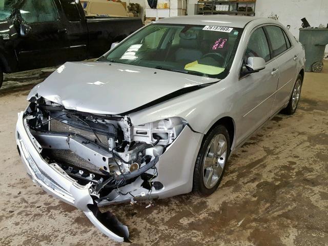 1G1ZD5E16BF351191 - 2011 CHEVROLET MALIBU 2LT SILVER photo 2