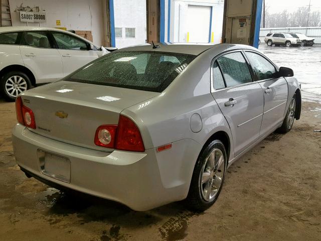 1G1ZD5E16BF351191 - 2011 CHEVROLET MALIBU 2LT SILVER photo 4