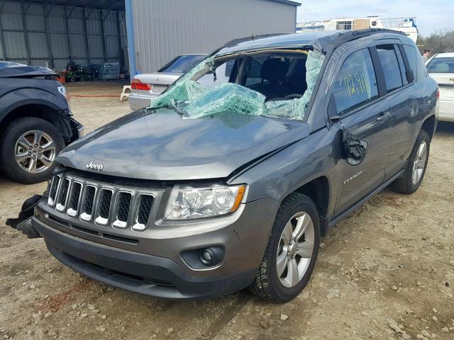 1C4NJCBB1DD283431 - 2013 JEEP COMPASS SP ნაცრისფერი ფოტო 2