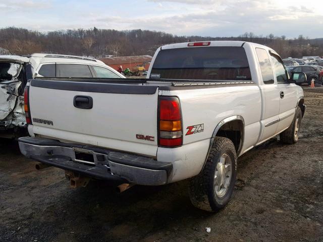 2GTEK19T741217560 - 2004 GMC NEW SIERRA WHITE photo 4