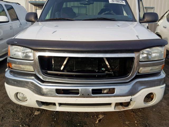 2GTEK19T741217560 - 2004 GMC NEW SIERRA WHITE photo 7