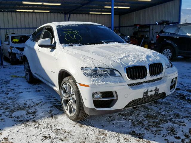 5UXFG8C56EL592438 - 2014 BMW X6 XDRIVE5 WHITE photo 1