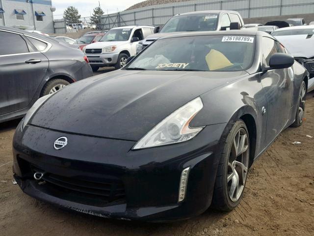 JN1AZ4EH9EM631669 - 2014 NISSAN 370Z BASE BLACK photo 2