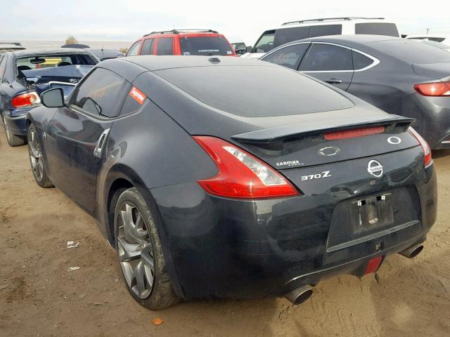 JN1AZ4EH9EM631669 - 2014 NISSAN 370Z BASE BLACK photo 3