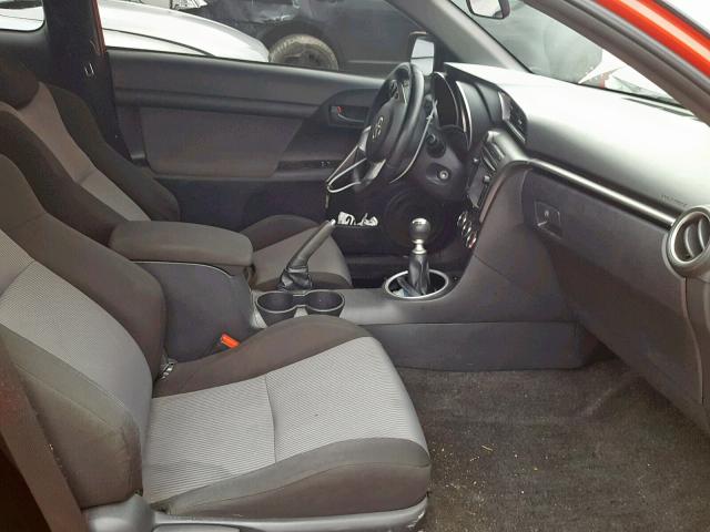 JTKJF5C74E3067790 - 2014 TOYOTA SCION TC 红色 照片 5