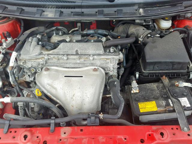 JTKJF5C74E3067790 - 2014 TOYOTA SCION TC 红色 照片 7