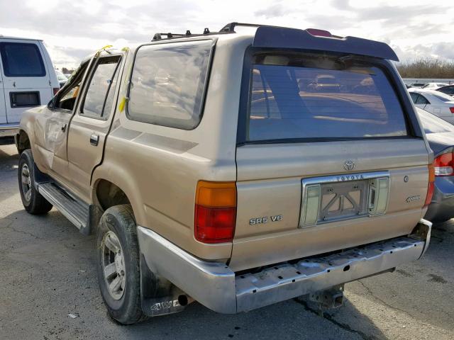 JT3VN39W2R0144554 - 1994 TOYOTA 4RUNNER VN GOLD photo 3