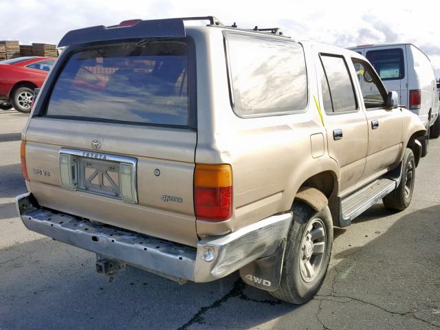 JT3VN39W2R0144554 - 1994 TOYOTA 4RUNNER VN GOLD photo 4