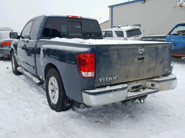 1N6AA0CH6FN505794 - 2015 NISSAN TITAN S BLUE photo 3