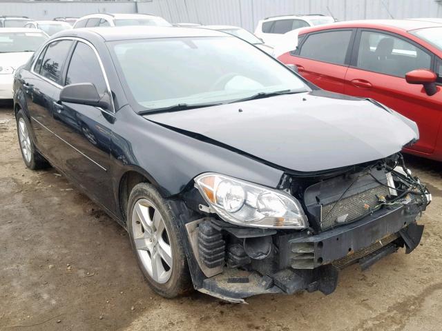 1G1ZB5E03CF218709 - 2012 CHEVROLET MALIBU LS BLACK photo 1