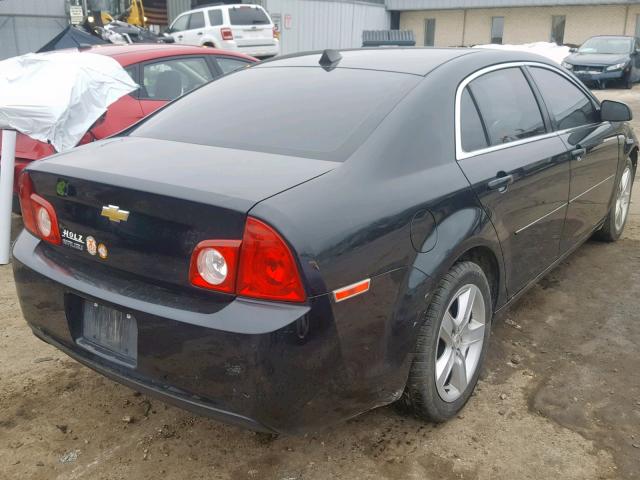 1G1ZB5E03CF218709 - 2012 CHEVROLET MALIBU LS BLACK photo 4