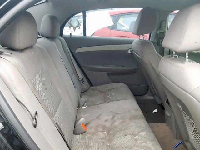 1G1ZB5E03CF218709 - 2012 CHEVROLET MALIBU LS BLACK photo 6