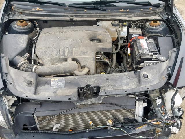 1G1ZB5E03CF218709 - 2012 CHEVROLET MALIBU LS BLACK photo 7