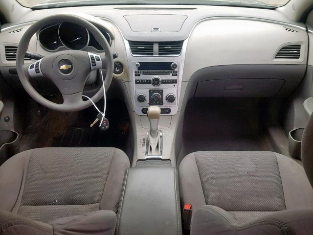 1G1ZB5E03CF218709 - 2012 CHEVROLET MALIBU LS BLACK photo 9