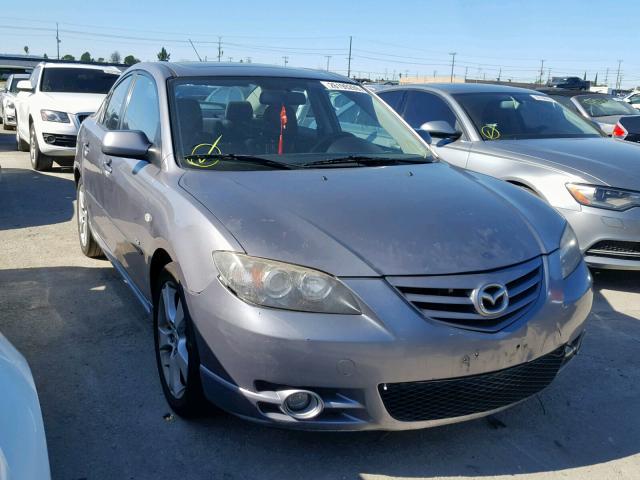 JM1BK324661446774 - 2006 MAZDA 3 S GRAY photo 1