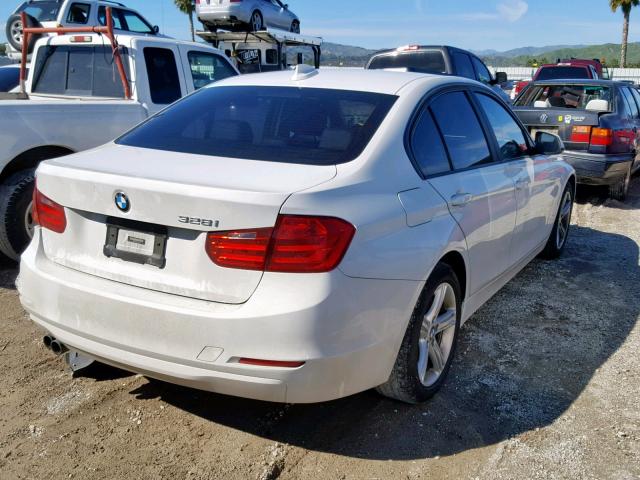 WBA3C1C51CF432113 - 2012 BMW 328 I SULE WHITE photo 4