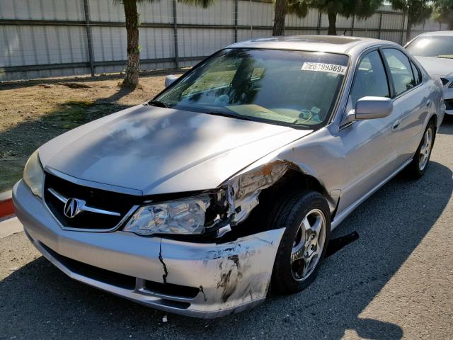 19UUA56713A059624 - 2003 ACURA 3.2TL SILVER photo 2