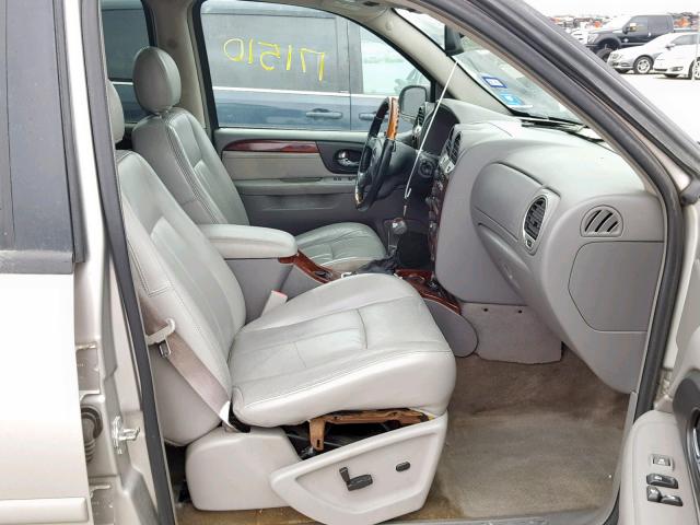 1GKES66M466135800 - 2006 GMC ENVOY DENA SILVER photo 5