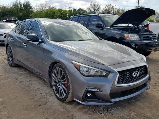 JN1FV7AP8JM460441 - 2018 INFINITI Q50 RED SP CHARCOAL photo 1