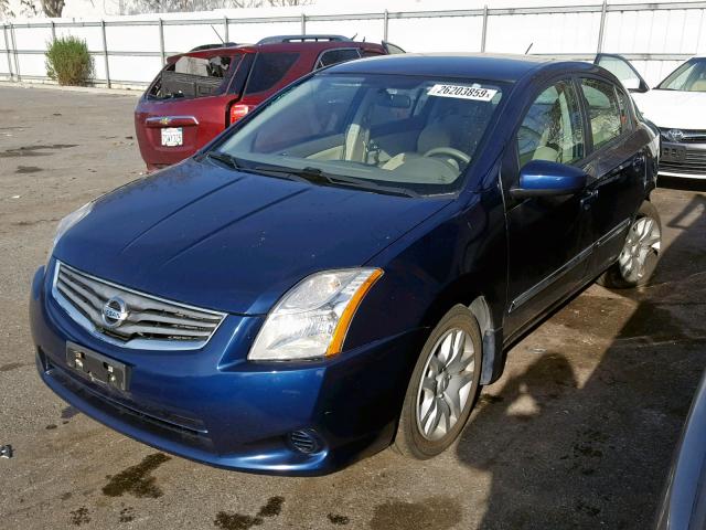 3N1AB6AP1CL773017 - 2012 NISSAN SENTRA 2.0 BLUE photo 2