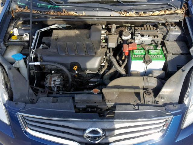 3N1AB6AP1CL773017 - 2012 NISSAN SENTRA 2.0 BLUE photo 7