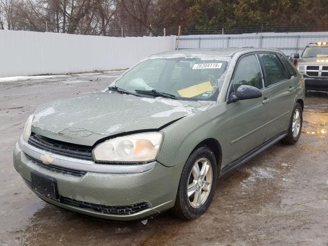 1G1ZT62875F111033 - 2005 CHEVROLET MALIBU MAX SILVER photo 2