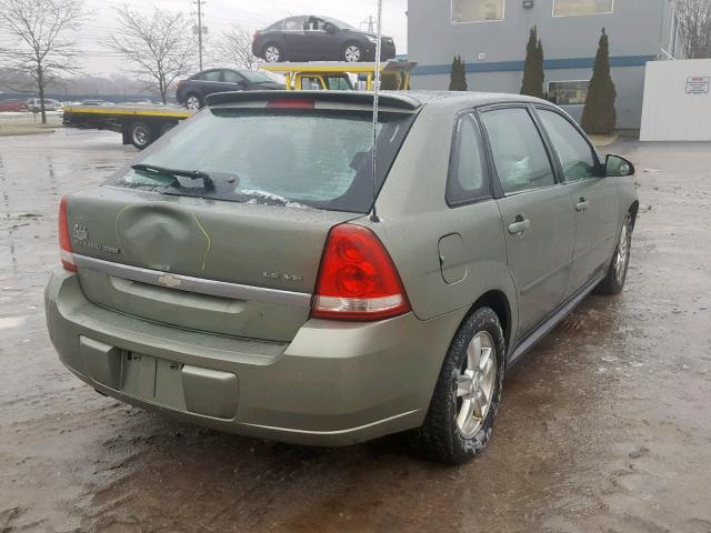 1G1ZT62875F111033 - 2005 CHEVROLET MALIBU MAX SILVER photo 4