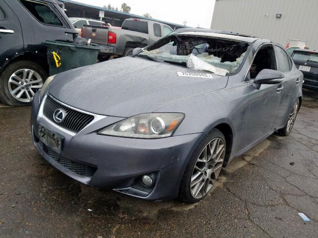 JTHBF5C25D5192492 - 2013 LEXUS IS 250  photo 2