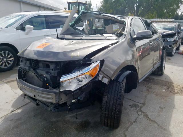 2FMDK3JC5DBA57106 - 2013 FORD EDGE SEL  photo 2